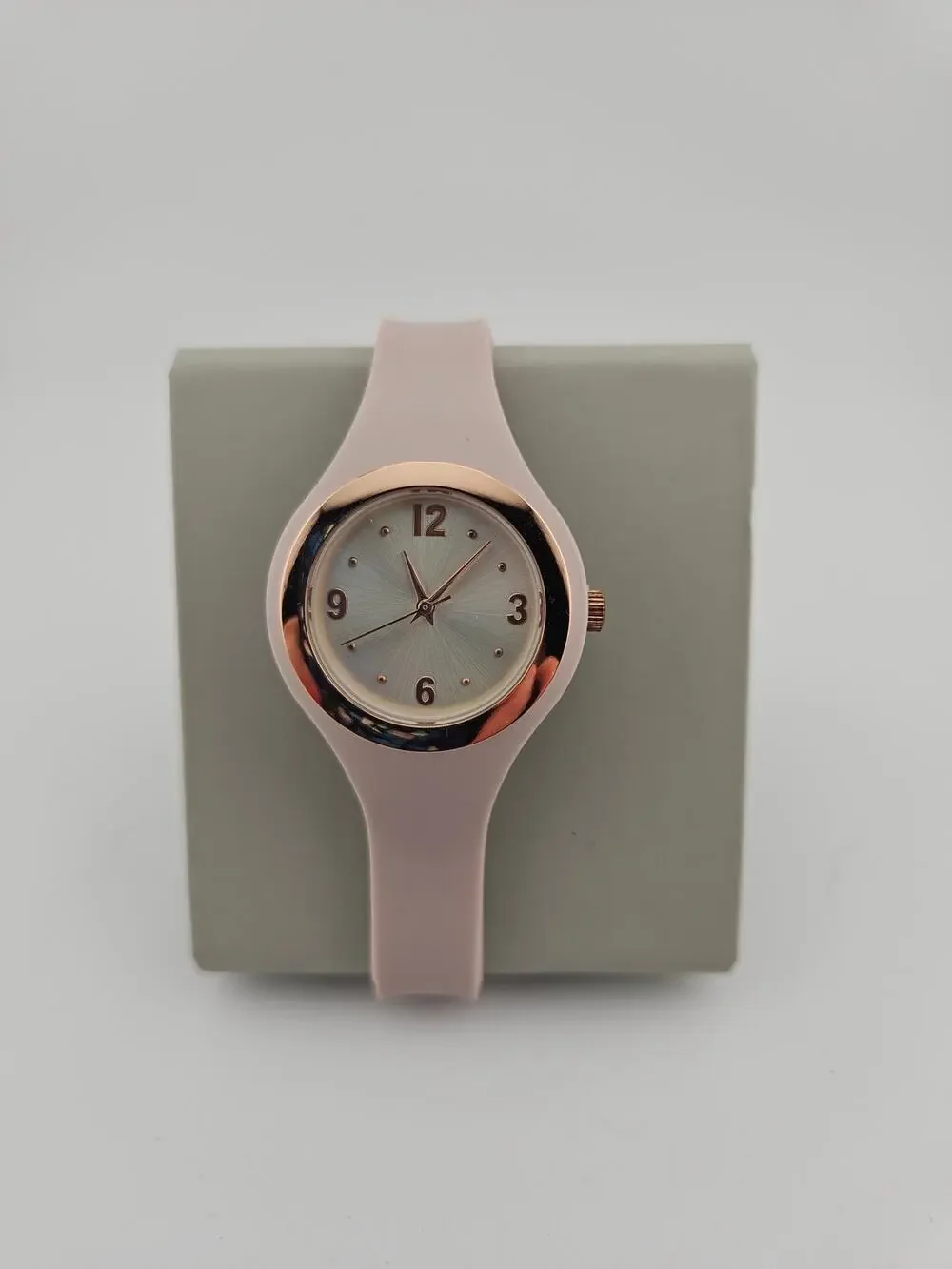 A New Day Women's Contemporary Watch Rose Gold Pink Minimalist Feminine